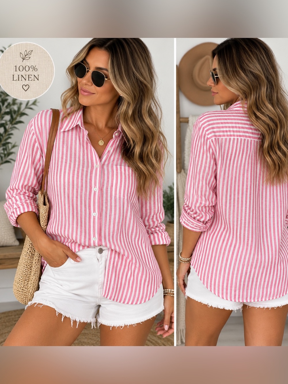 Tommy Bahama Striped Button-Down Shirt